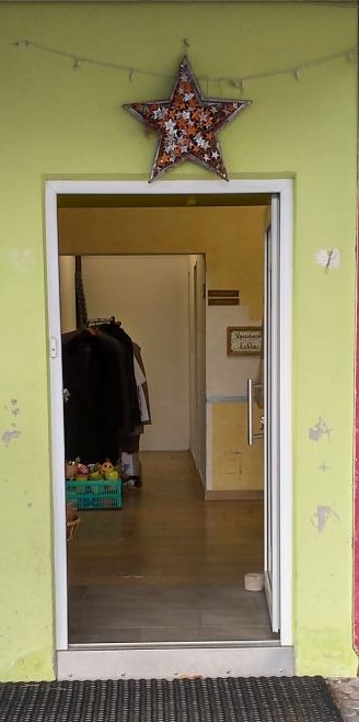 Eingang zum Verschenk Eckla
